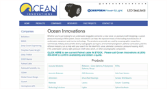 Desktop Screenshot of ocean-innovations.net